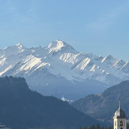 Studio Mit See- Und Bergblick Laax Exterior foto