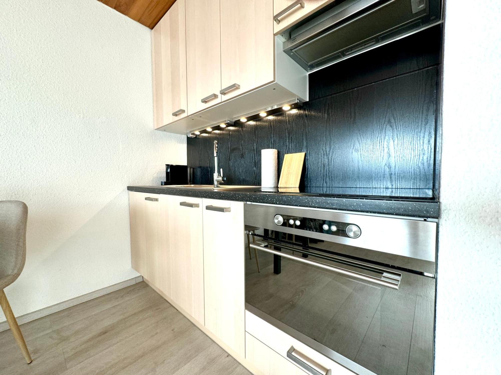 Studio Mit See- Und Bergblick Laax Exterior foto