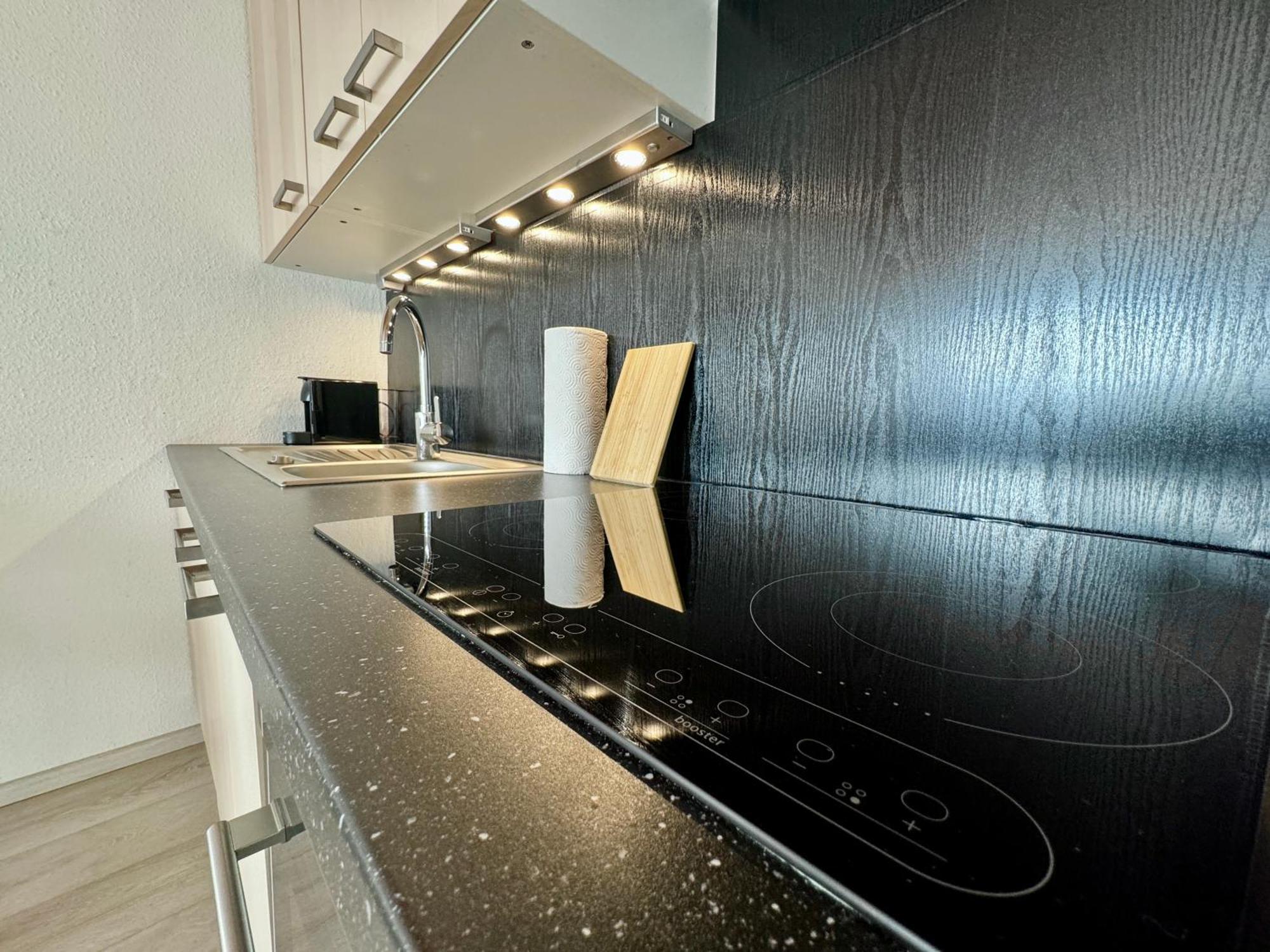 Studio Mit See- Und Bergblick Laax Exterior foto